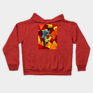 Jazz Band Saxophonist Kids Hoodie